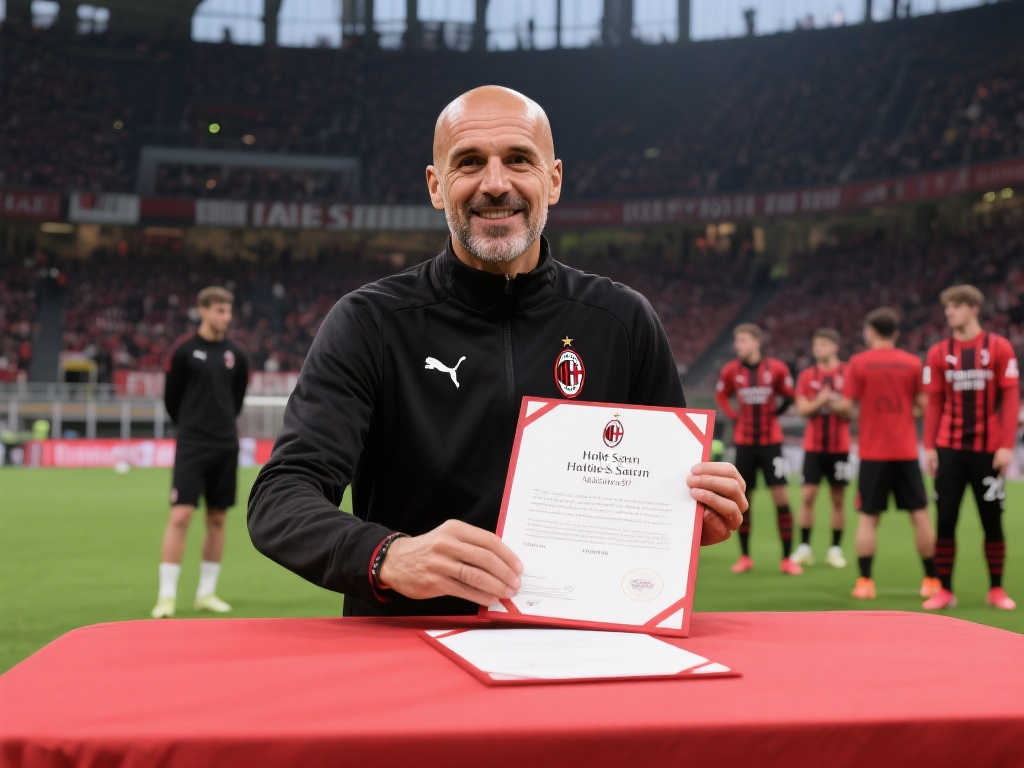 官方宣布:孔塞桑接掌AC米兰教鞭,合同锁定至2026年 官方宣布:孔塞桑接掌AC米兰教鞭,合同锁定至2026年