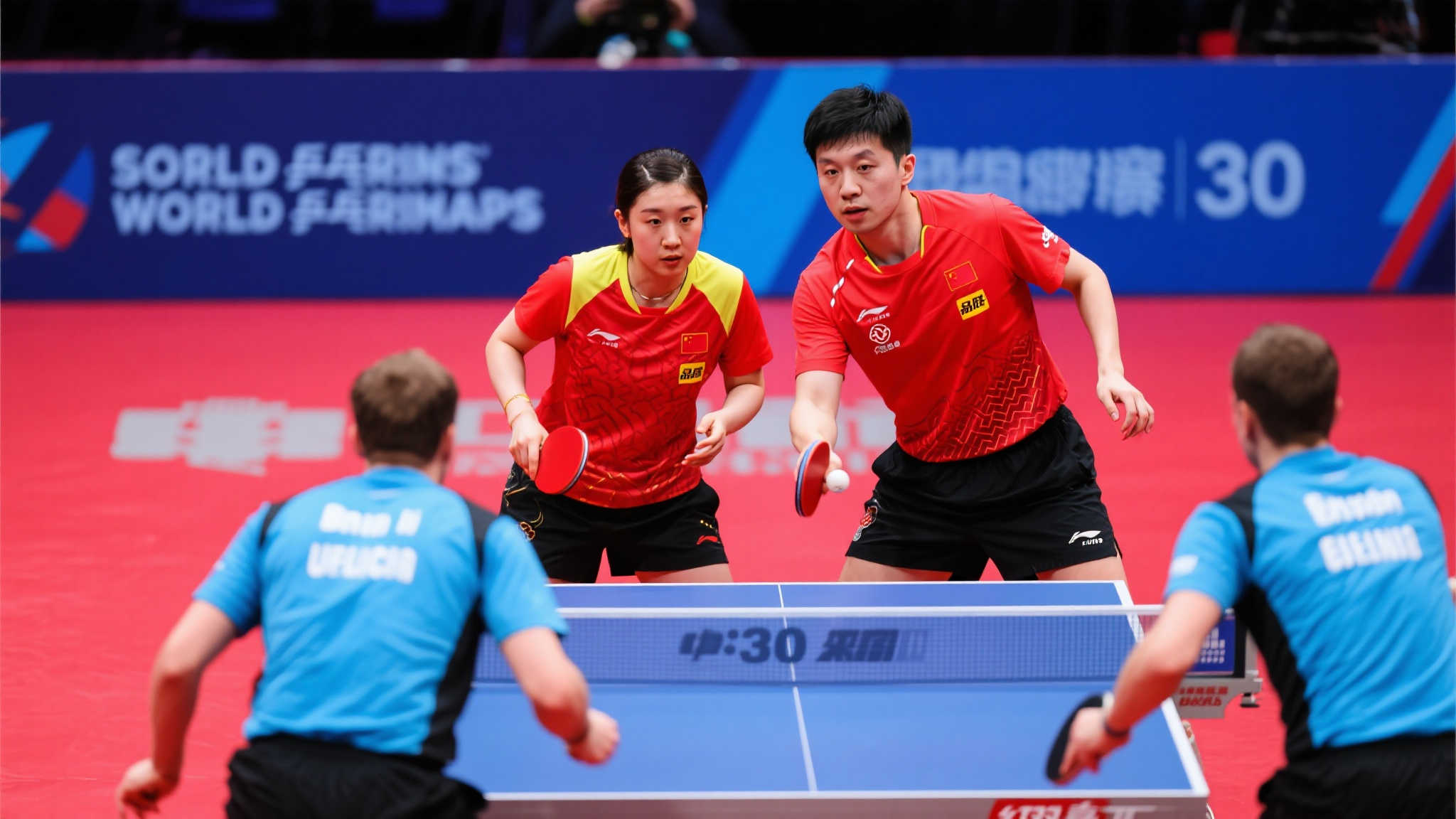 世乒赛:混双16强出炉!国乒连胜两场3-0,日本名将挑战奥运亚军 世乒赛:混双16强出炉!国乒连胜两场3-0,日本名将挑战奥运亚军
